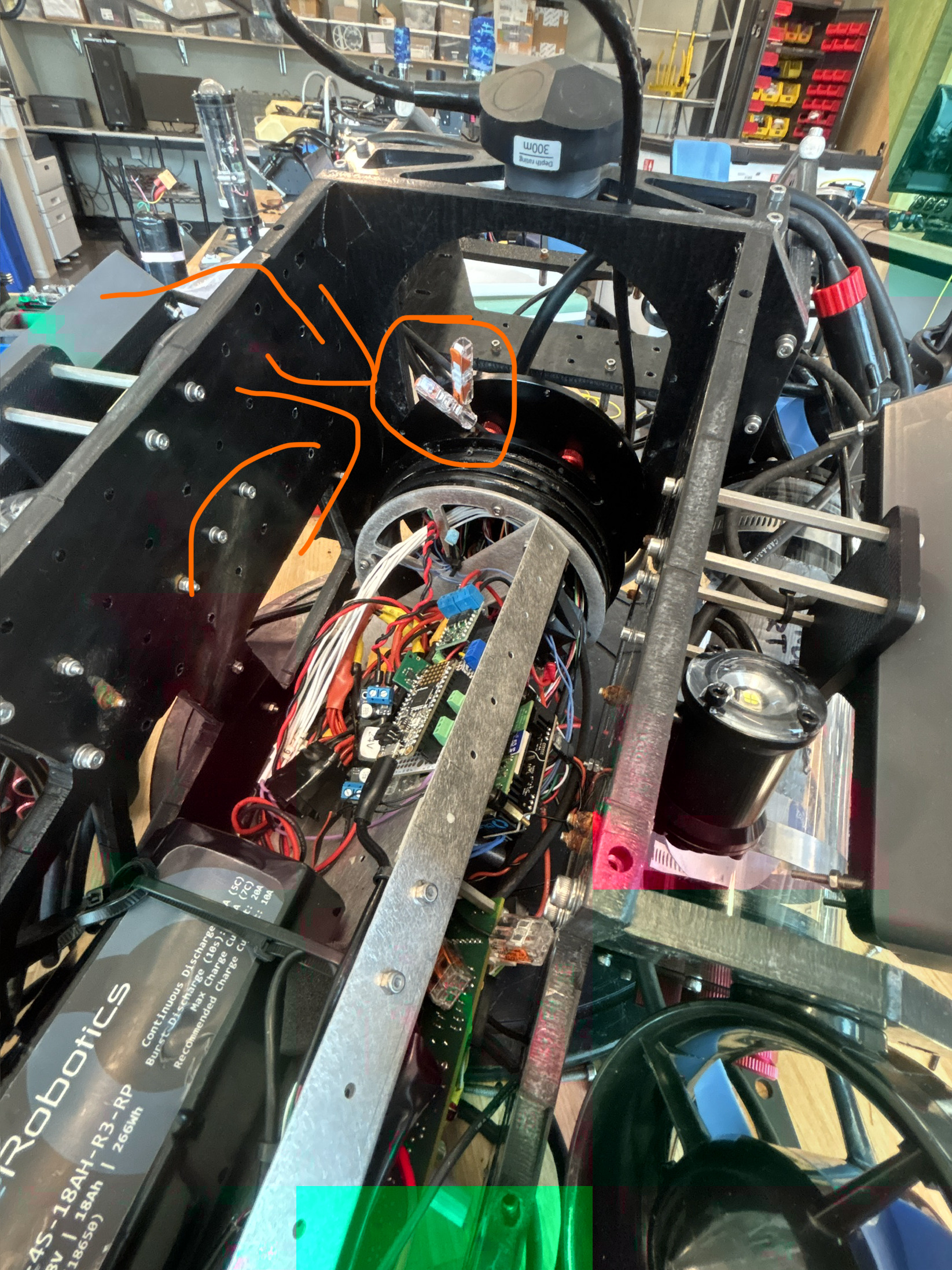 Example of using WAGO Inline connectors on your end cap wires.